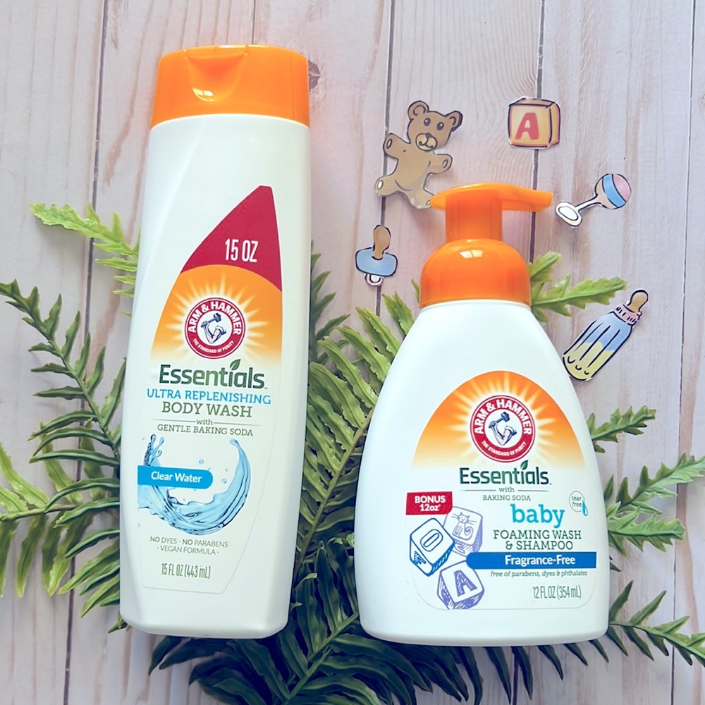 Arm & Hammer Essentials Body Wash for Adult & Baby 🍼